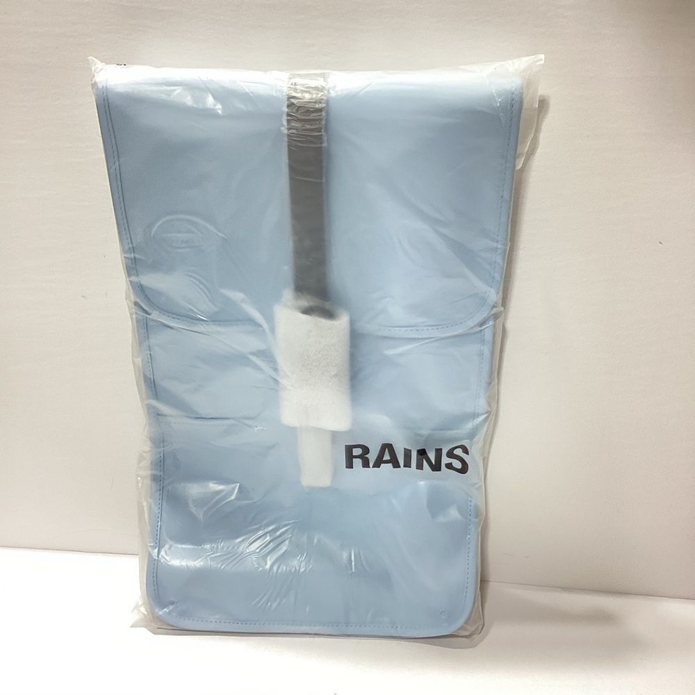 Rains Brand Sky Blue Backpack Laptop Bag